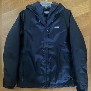Patagonia Women's Torrentshell 3L Rain Jacket, Black in size M